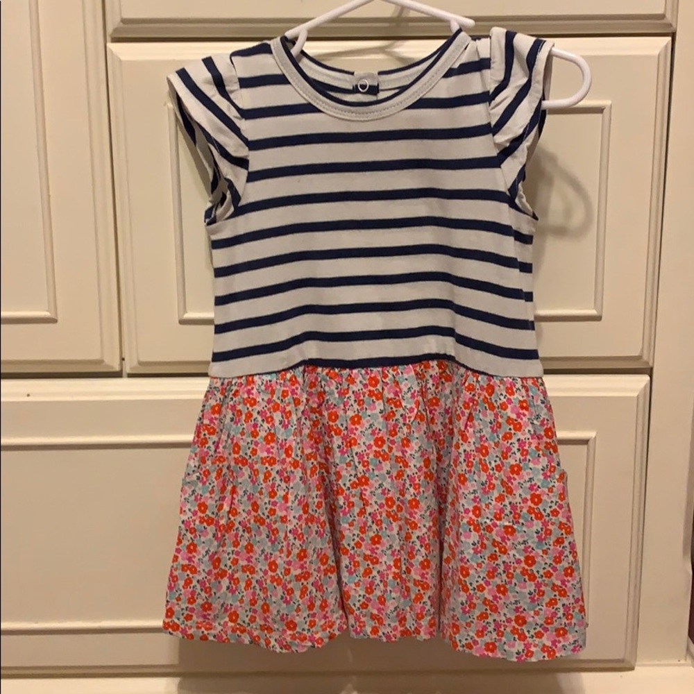 Harper Canton pleated dress// 12 months